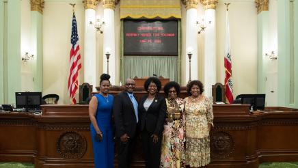Asm. McKinnor with family