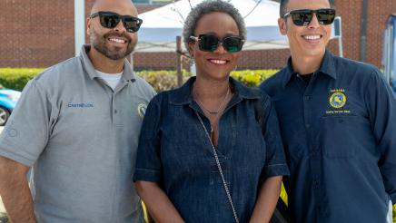 Asm. McKinnor with CA Water Service representatives