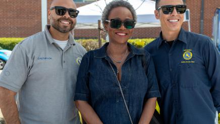 Asm. McKinnor with CA Water Service representatives