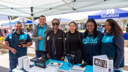 Asm. McKinnor with AT&T representatives